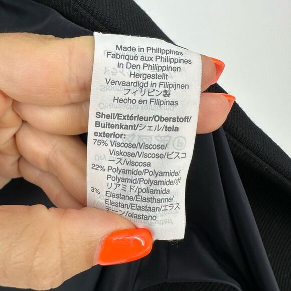 J Crew Going-out blazer in stretch twill Size 2 Black Classic Minimalist - Picture 5 of 10